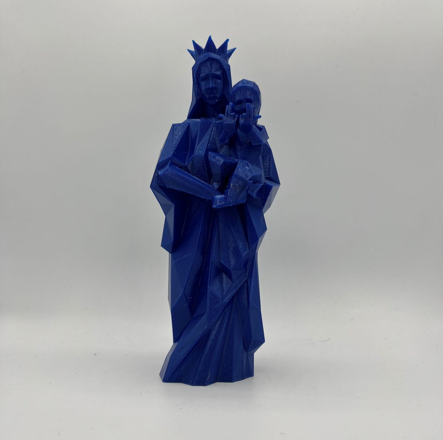 Statue Notre Dame de La Garde vs Jul Origami