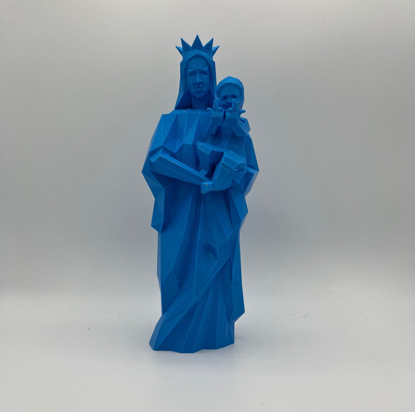 Statue Notre Dame de La Garde vs Jul Origami