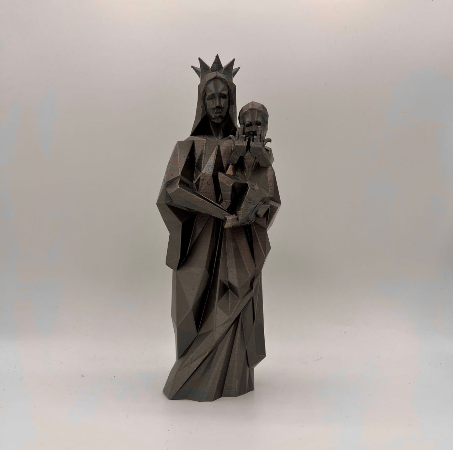 Statue Notre Dame de La Garde vs Jul Origami