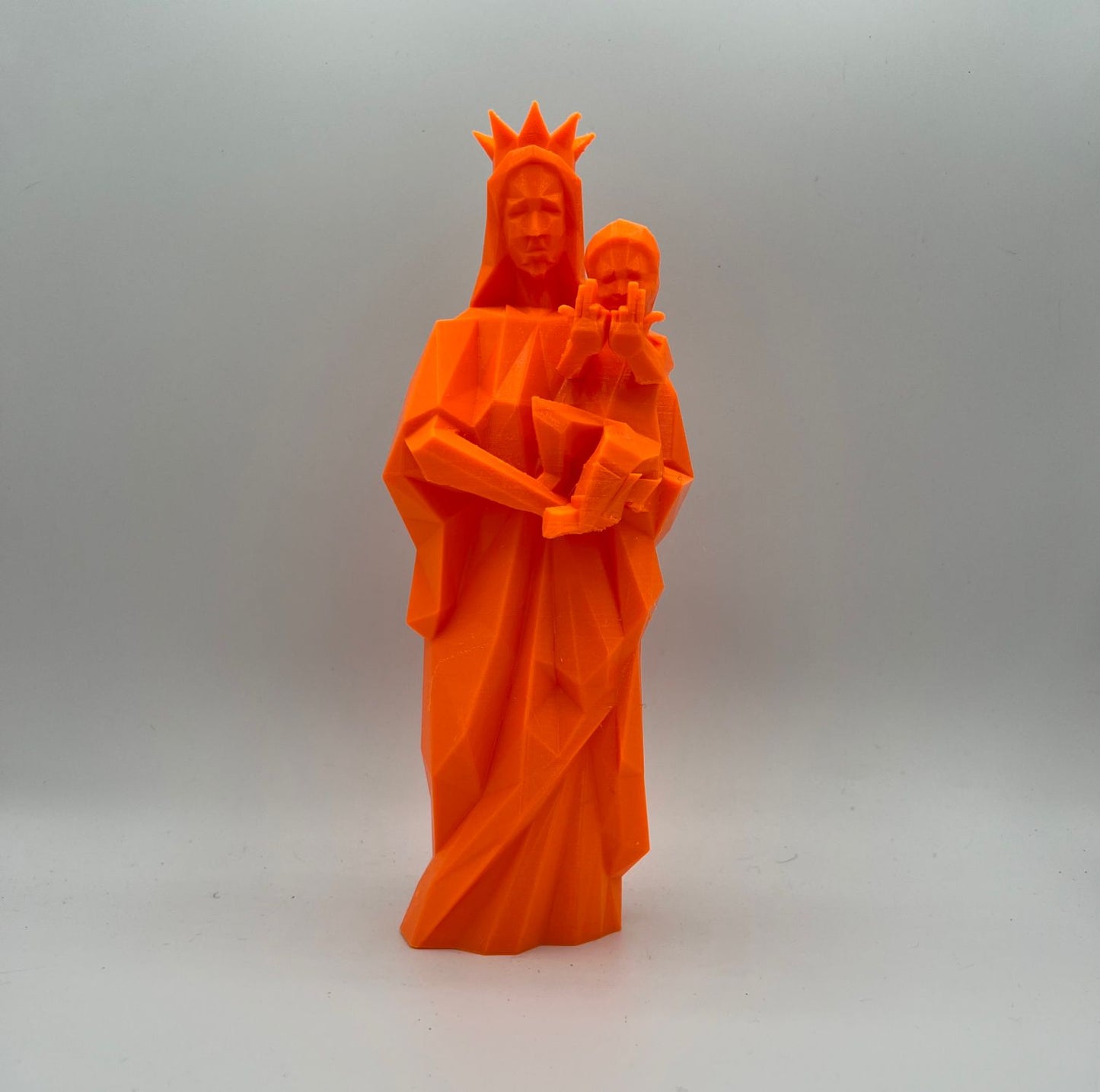 Statue Notre Dame de La Garde vs Jul Origami