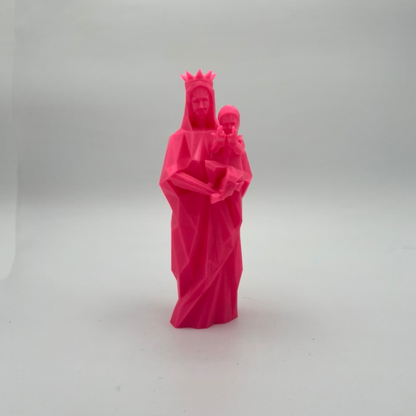 Statue Bonne Mère vs Jul Origami